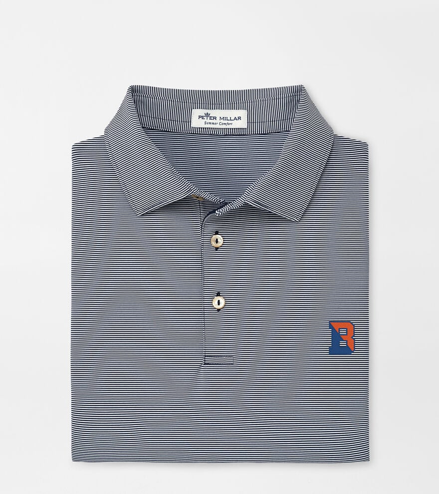 Bucknell Jubilee Stripe Performance Polo image number 1