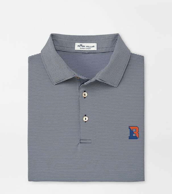 Bucknell Jubilee Stripe Performance Polo