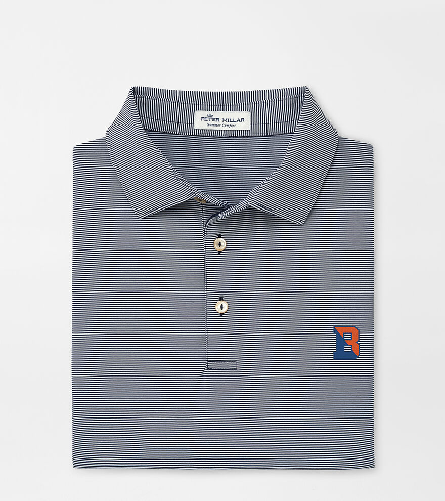 Bucknell Jubilee Stripe Performance Polo image number 1