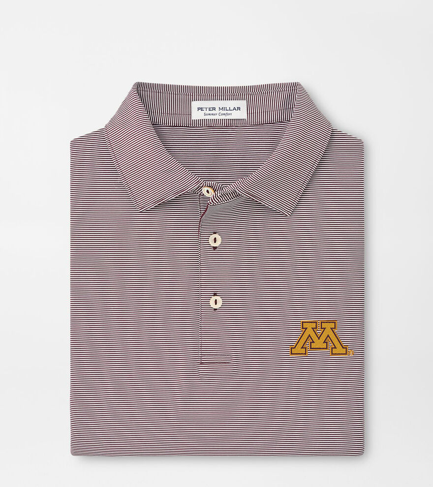 Minnesota Jubilee Stripe Performance Polo image number 1