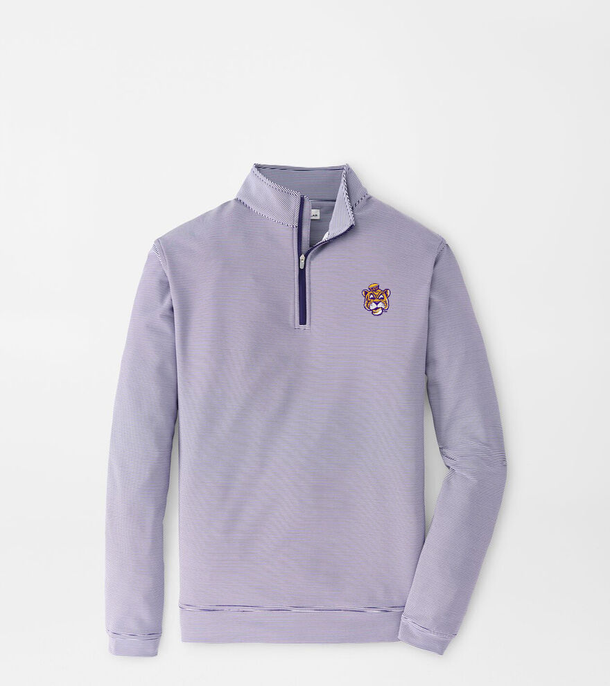 LSU Vault Perth Mini-Stripe Performance Pullover image number 1