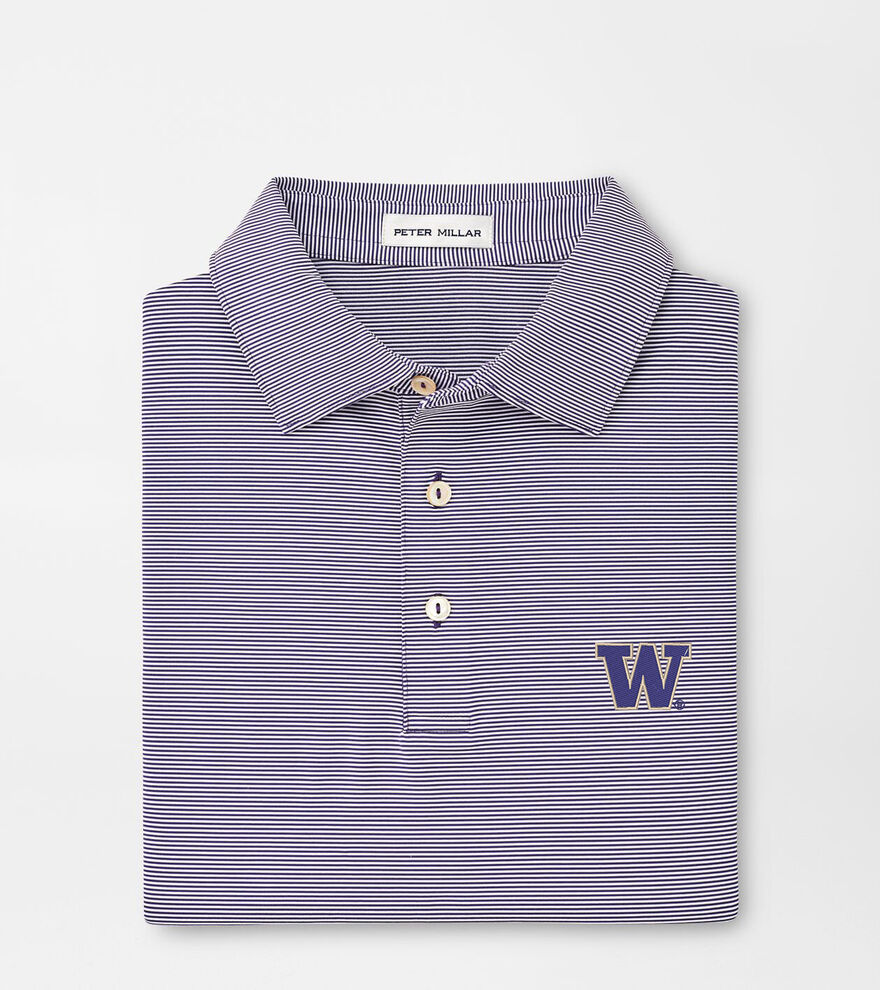 Washington Jubilee Stripe Performance Polo image number 1