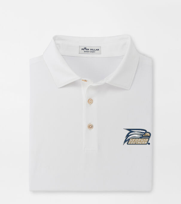 Georgia Southern Solid Performance Jersey Polo (Sean Self Collar)