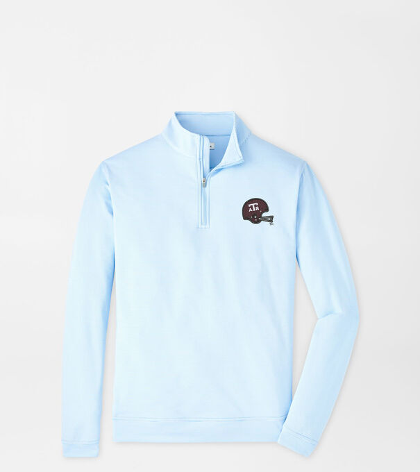 Texas A&M Vault Perth Sugar Stripe Performance Quarter-Zip