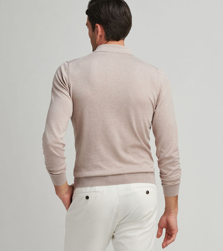 Mariner Sea Island Cotton Sweater Polo image number 4