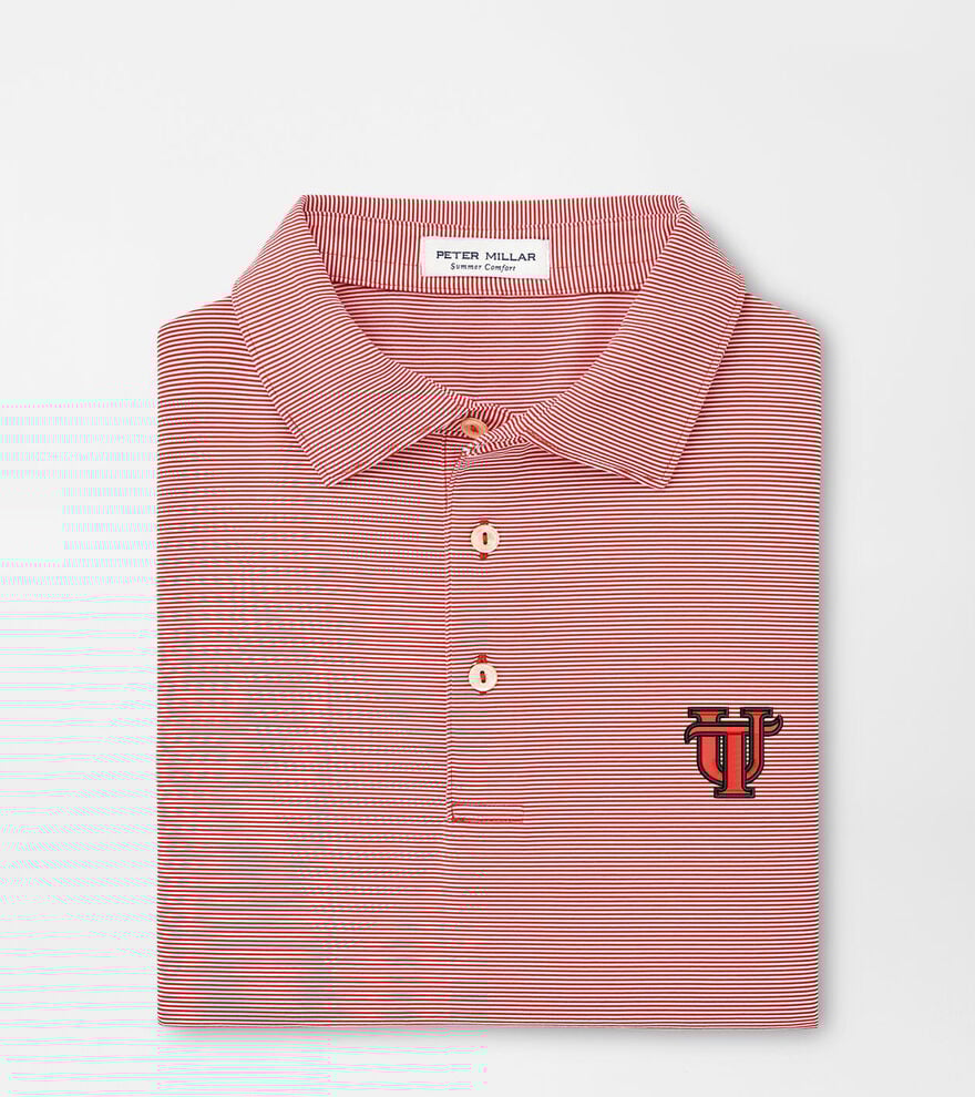 Tampa Jubilee Stripe Performance Polo image number 1