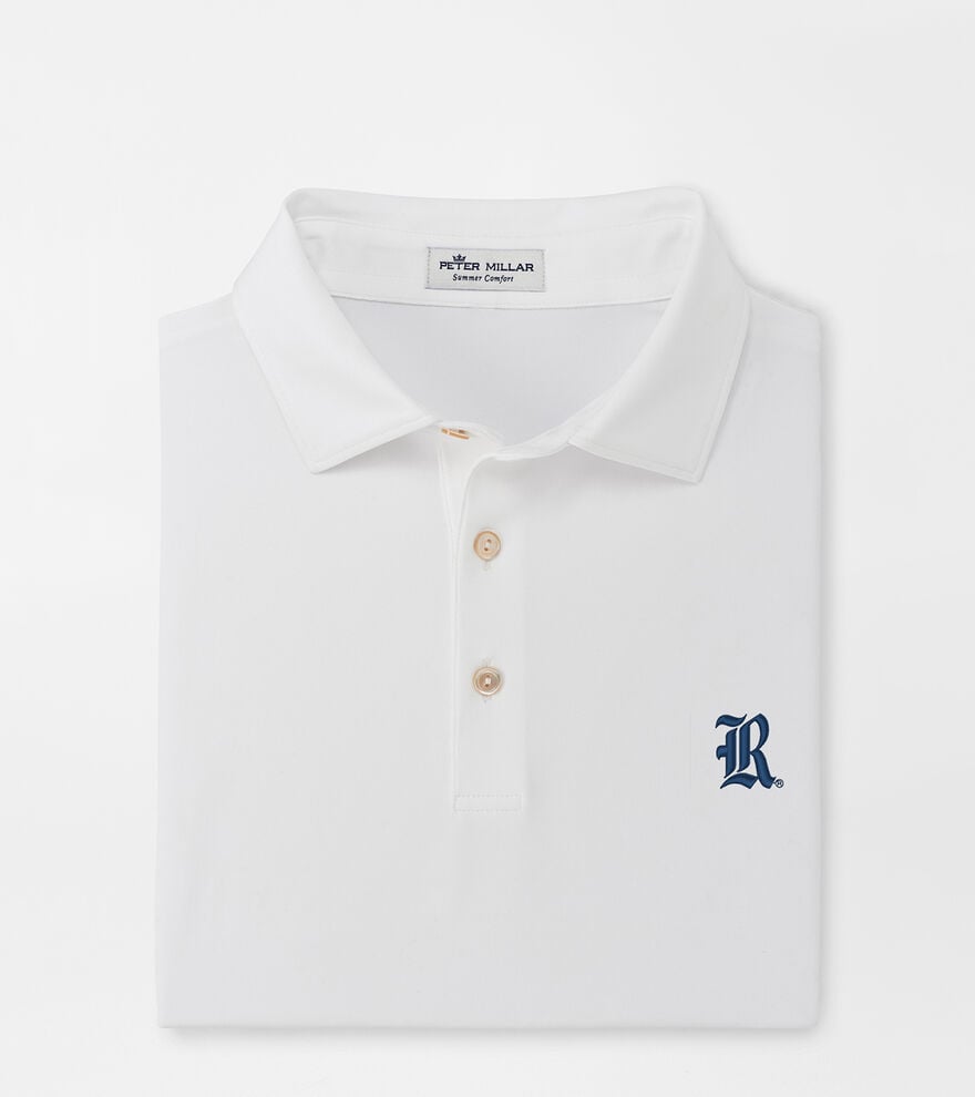 Rice Solid Performance Jersey Polo (Sean Self Collar) image number 1