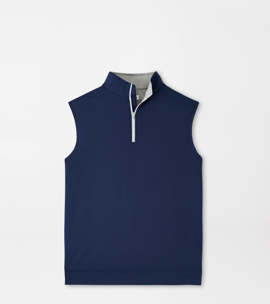 Galway Stretch Loop Terry Quarter-Zip Vest image number 1