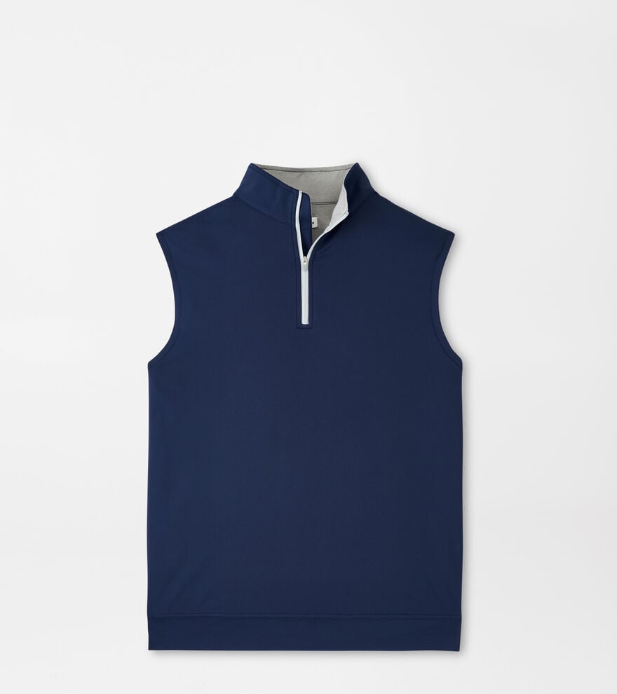 Galway Stretch Loop Terry Quarter-Zip Vest image number 1