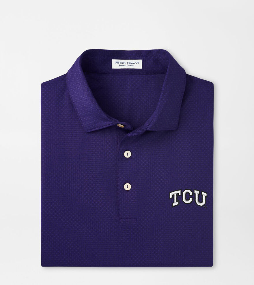 TCU Tesseract Performance Jersey Polo image number 1