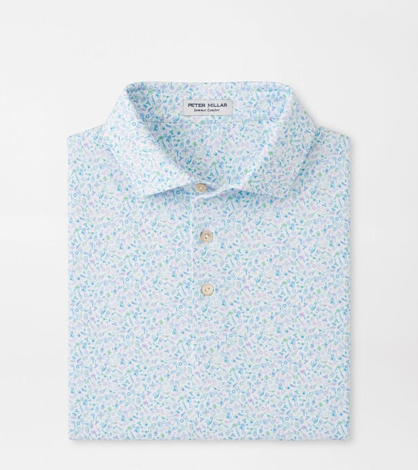 Island Jammin' Performance Jersey Polo