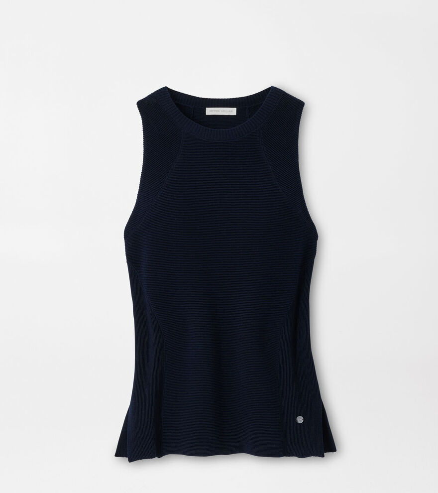 Campbell Ottoman Rib Sleeveless Sweater image number 1