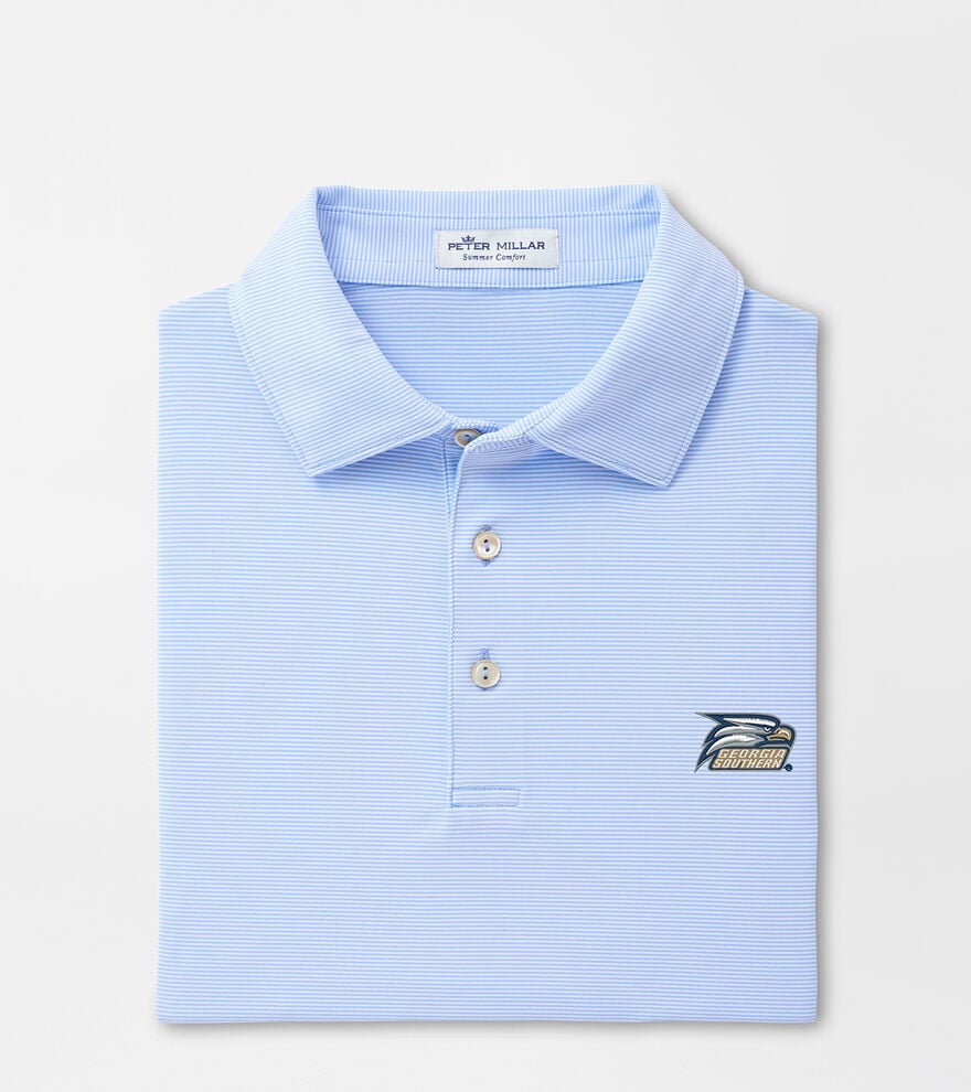 Georgia Southern Jubilee Stripe Performance Polo image number 1