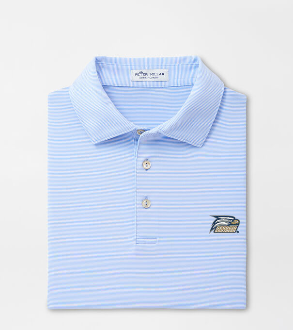Georgia Southern Jubilee Stripe Performance Polo