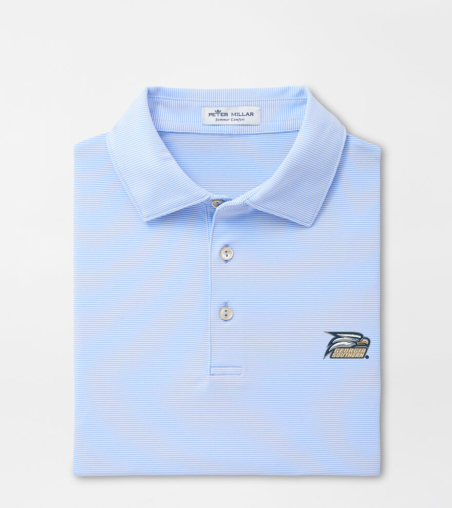 Georgia Southern Jubilee Stripe Performance Polo image number 1