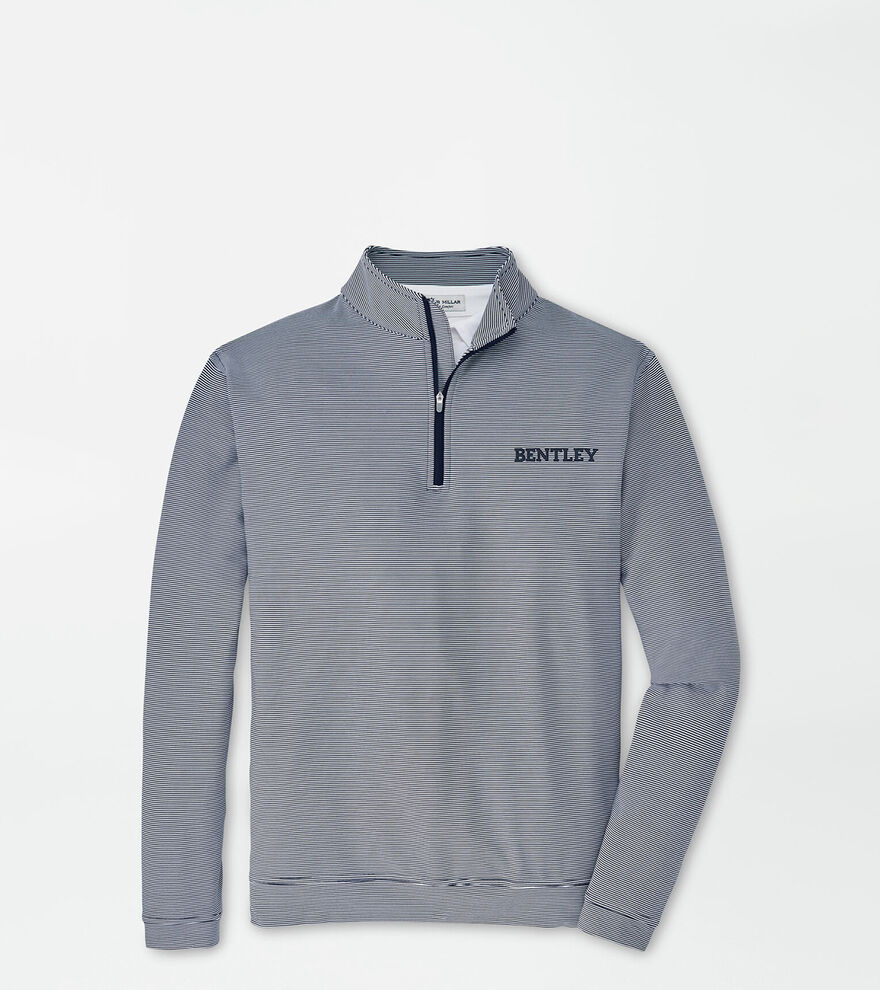 Bentley Perth Sugar Stripe Performance Quarter-Zip image number 1