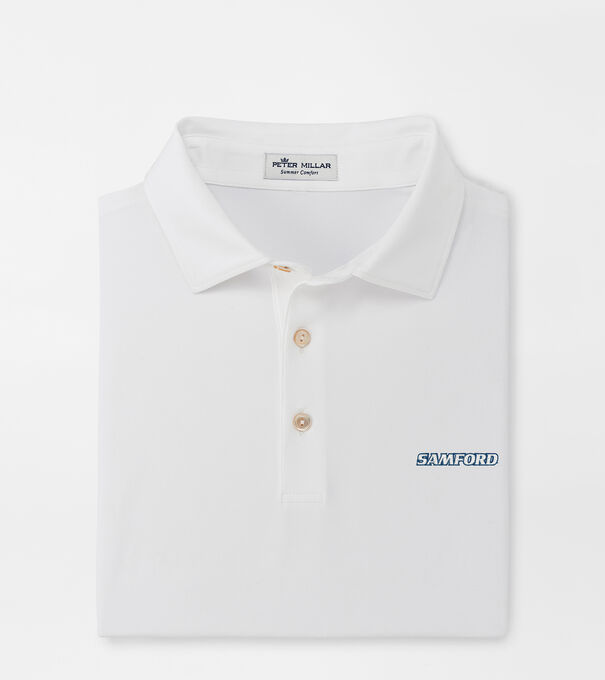 Samford Solid Performance Jersey Polo (Sean Self Collar)