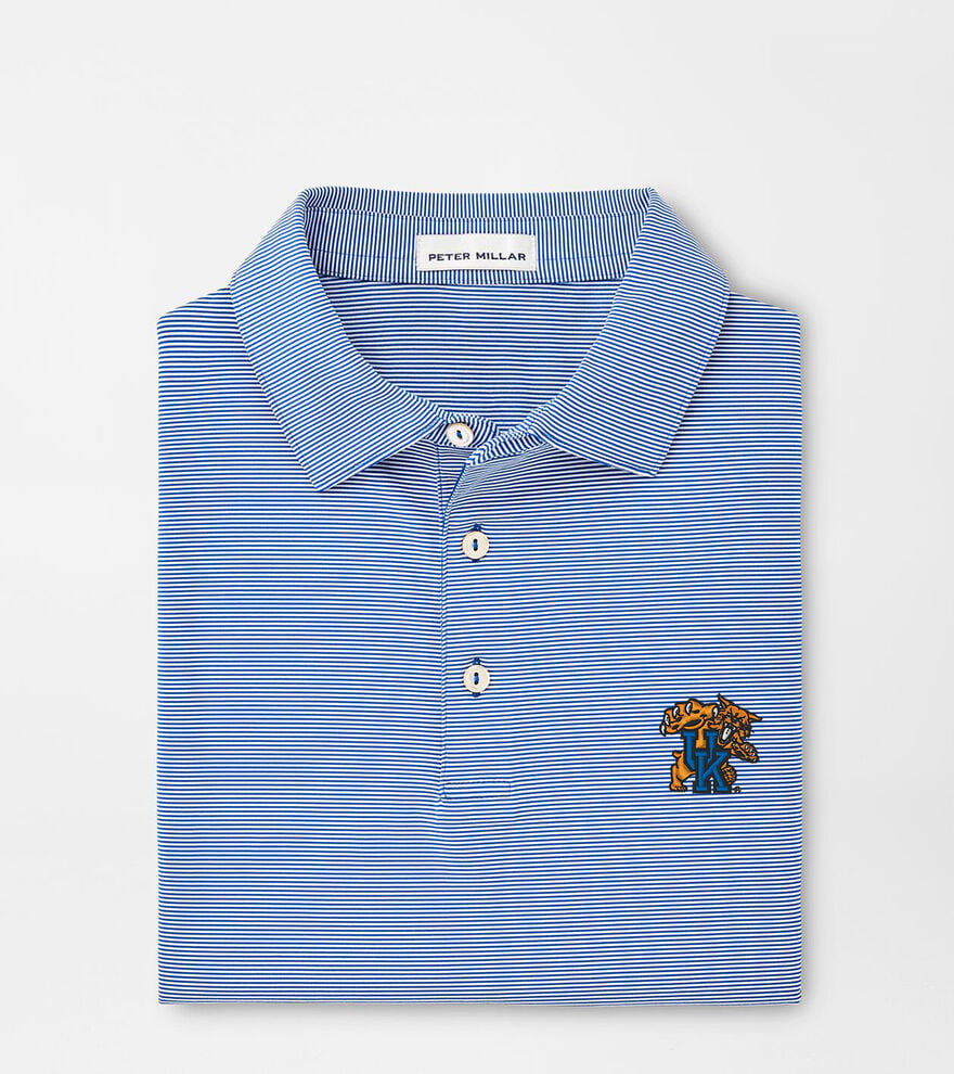 Kentucky Wildcat Jubilee Stripe Performance Polo image number 1