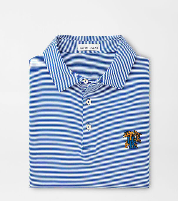 Kentucky Wildcat Jubilee Stripe Performance Polo
