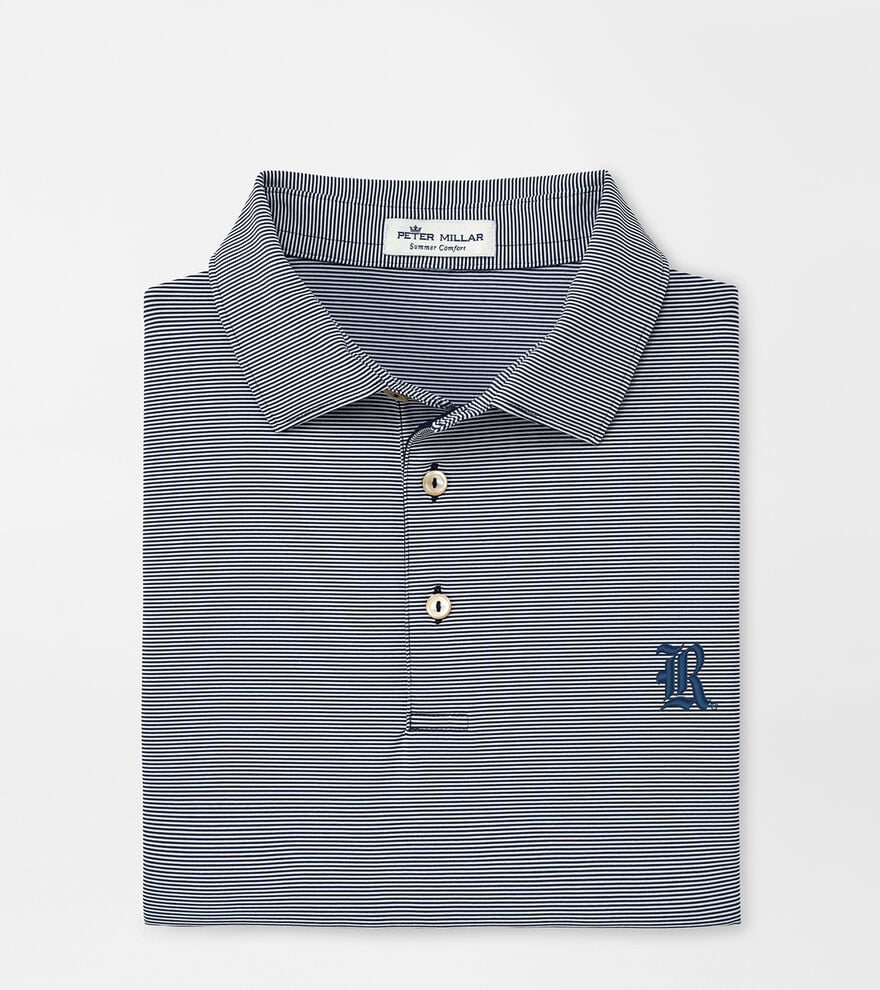 Rice Jubilee Stripe Performance Polo image number 1