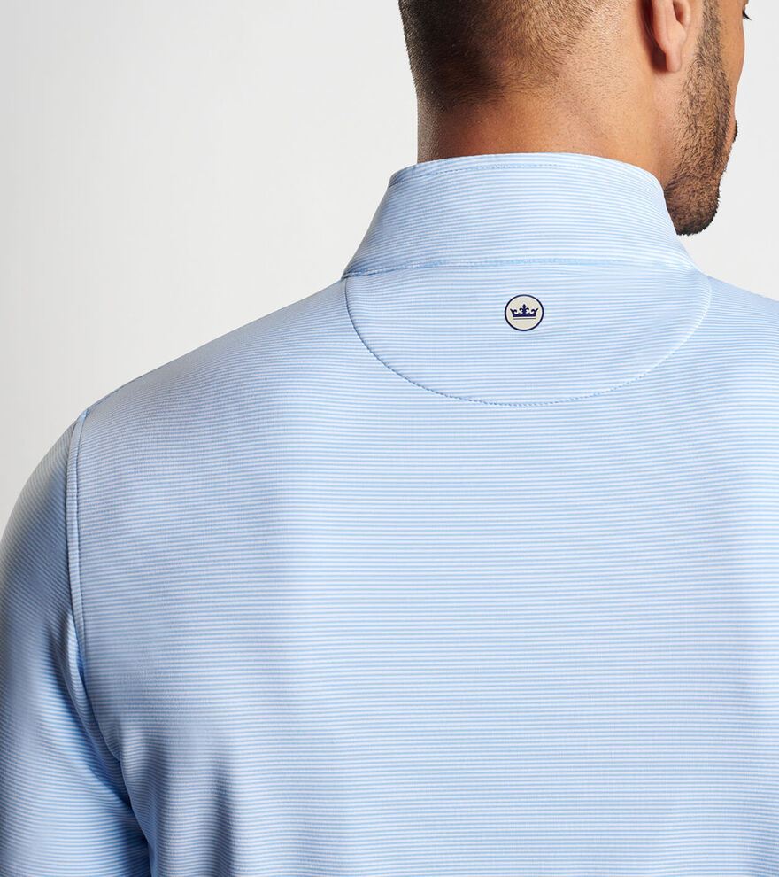 Perth Sugar Stripe Performance Quarter-Zip image number 5