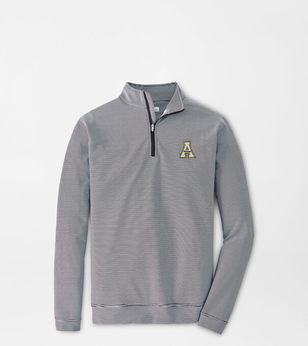 Appalachian State Perth Mini-Stripe Performance Pullover