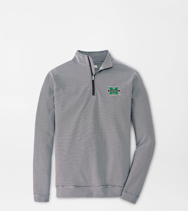 Marshall Perth Mini-Stripe Performance Pullover