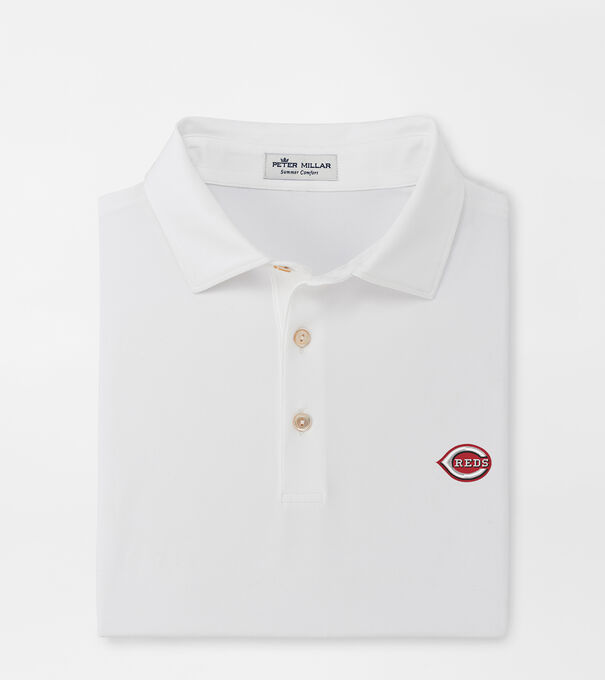 Cincinnati Reds Solid Performance Jersey Polo