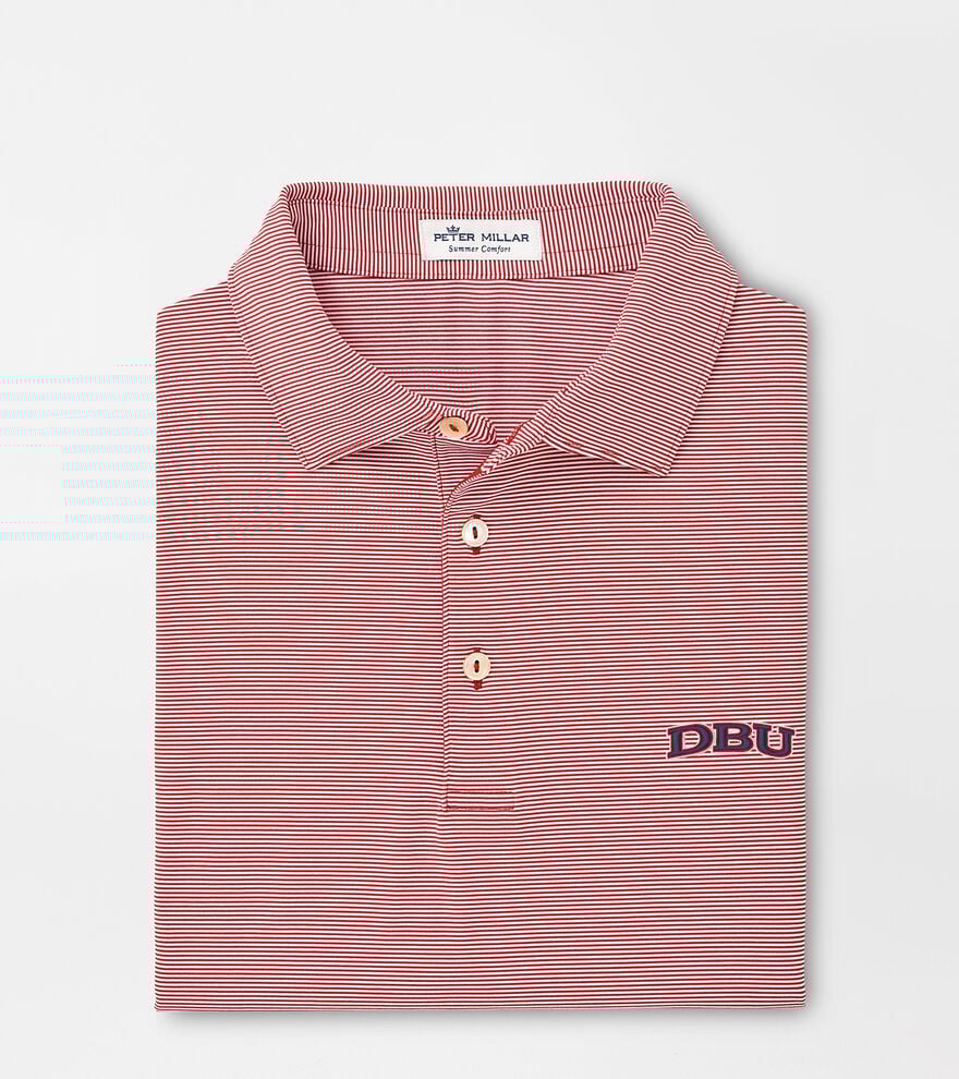 Dallas Baptist University Jubilee Stripe Performance Polo image number 1