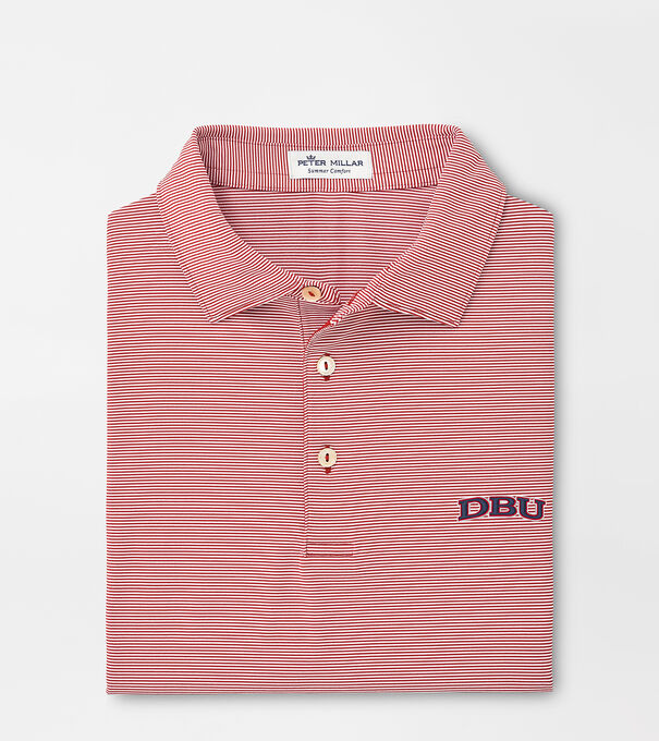 Dallas Baptist University Jubilee Stripe Performance Polo