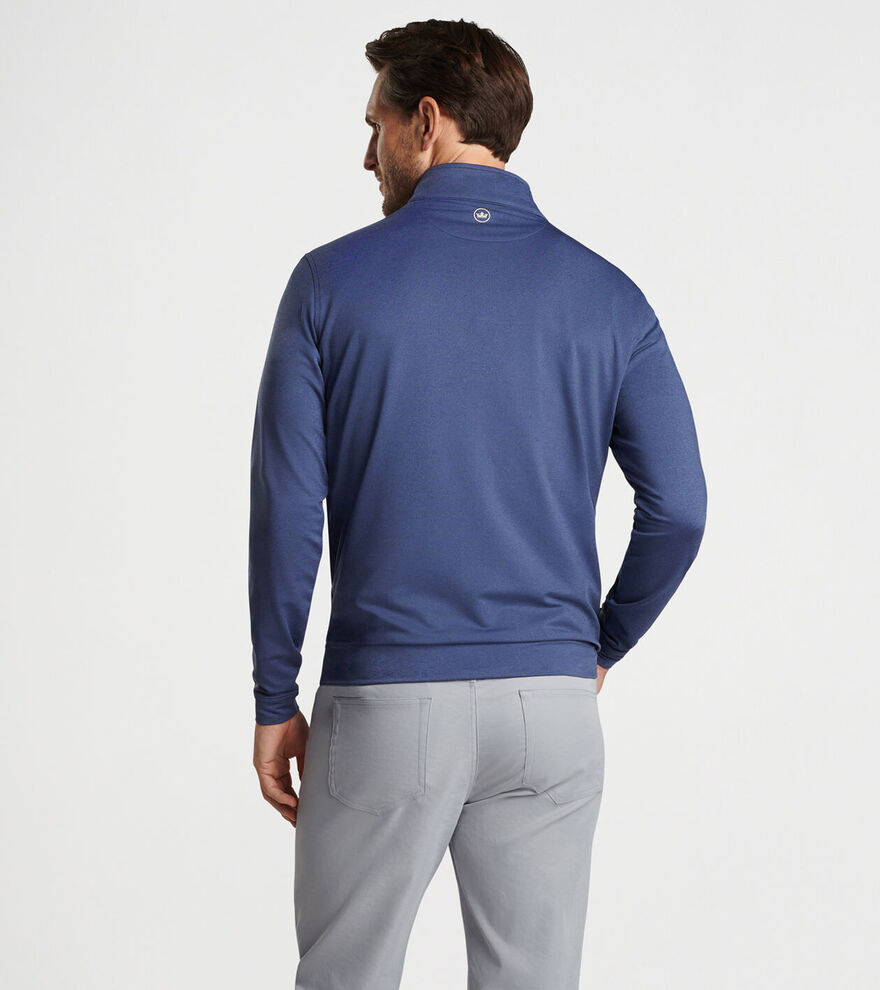 Perth Mélange Performance Quarter-Zip image number 4