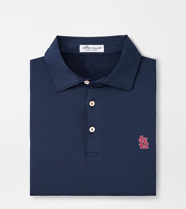 St. Louis Cardinals Solid Performance Jersey Polo