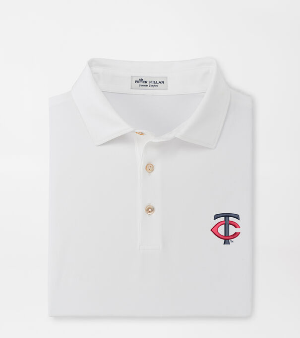 Minnesota Twins Solid Performance Jersey Polo