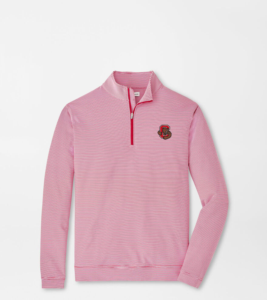 Cornell Perth Mini-Stripe Performance Pullover image number 1