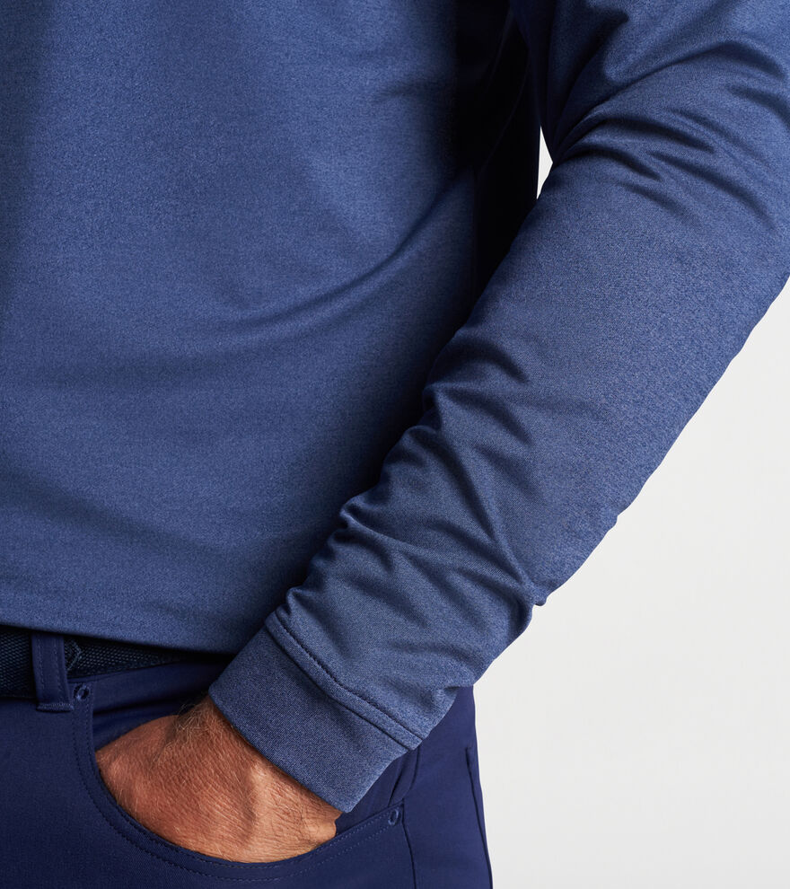 Perth Mélange Performance Quarter-Zip image number 5