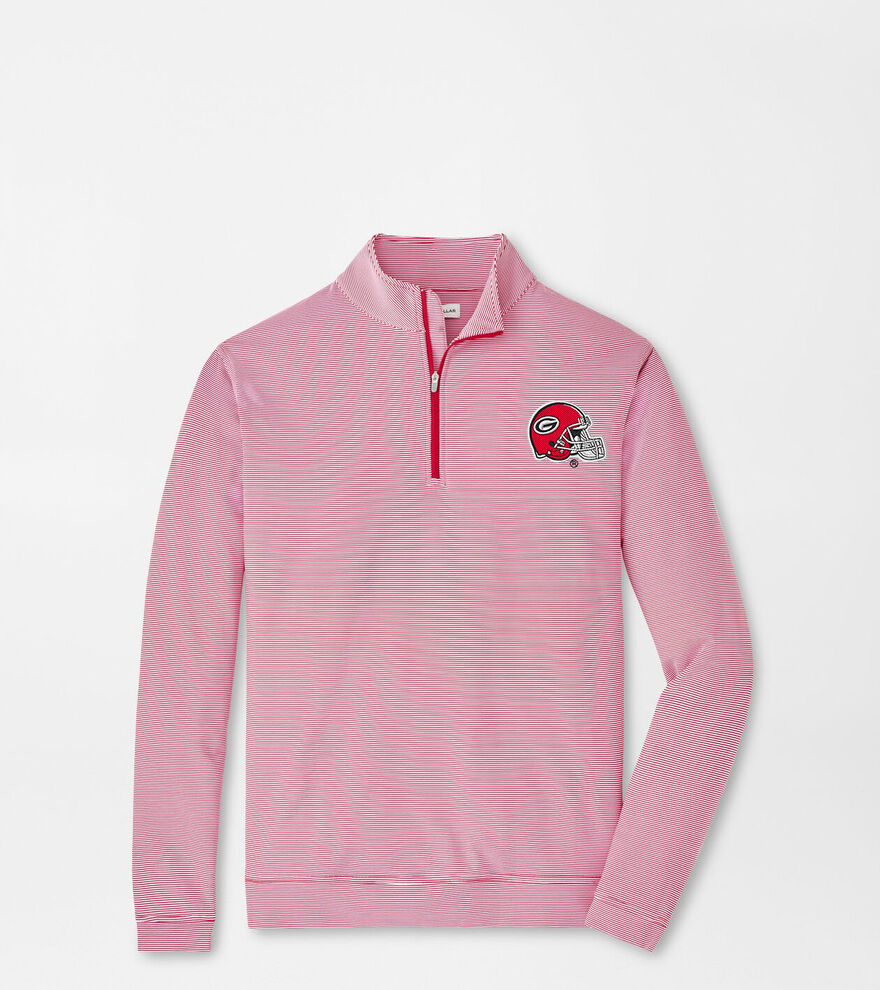 Georgia Helmet Perth Mini-Stripe Performance Pullover image number 1