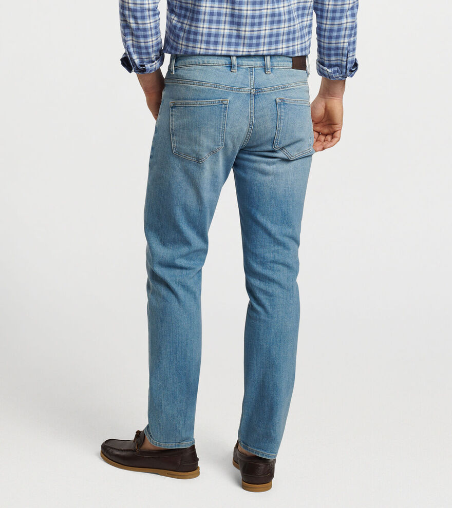 Vintage Washed Five-Pocket Denim image number 3