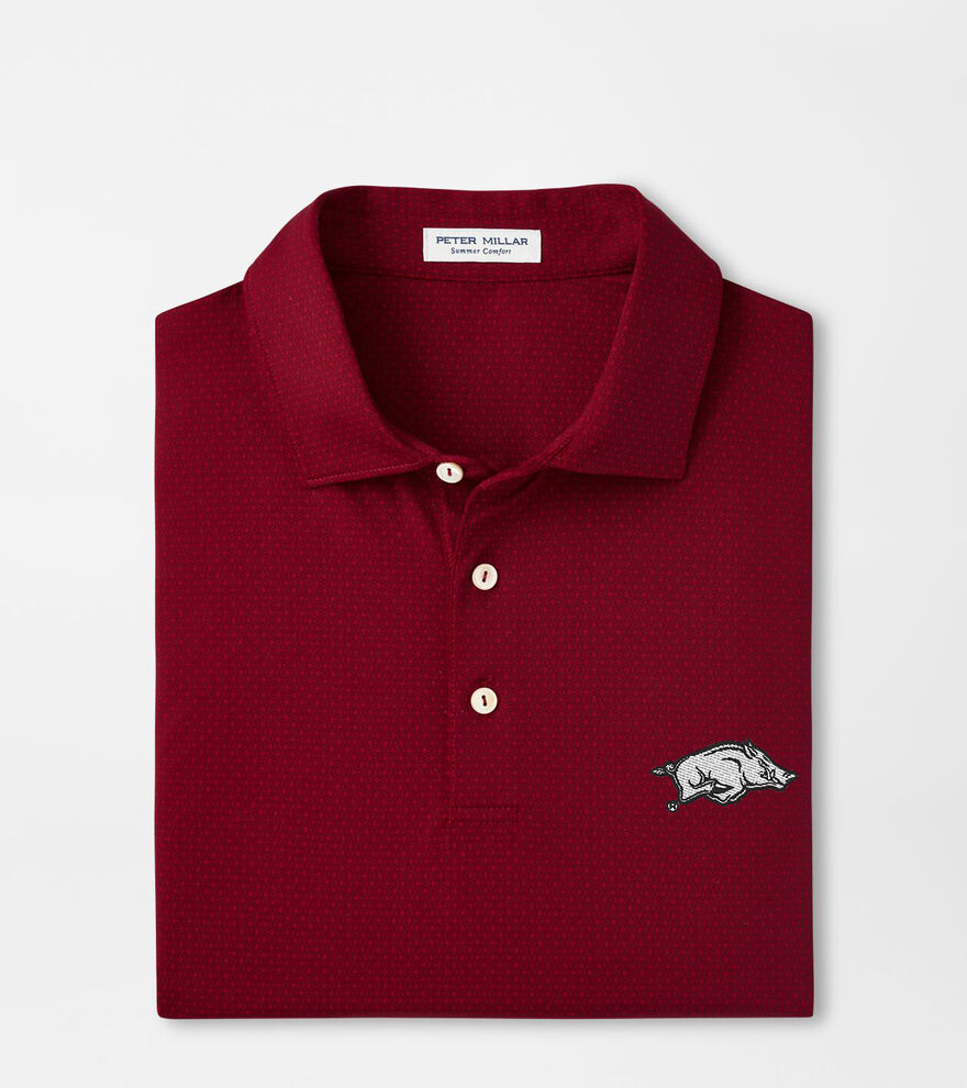 Arkansas Tesseract Performance Jersey Polo image number 1