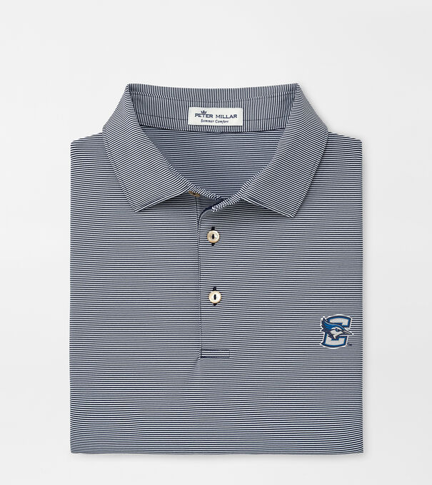 Creighton Jubilee Stripe Performance Polo