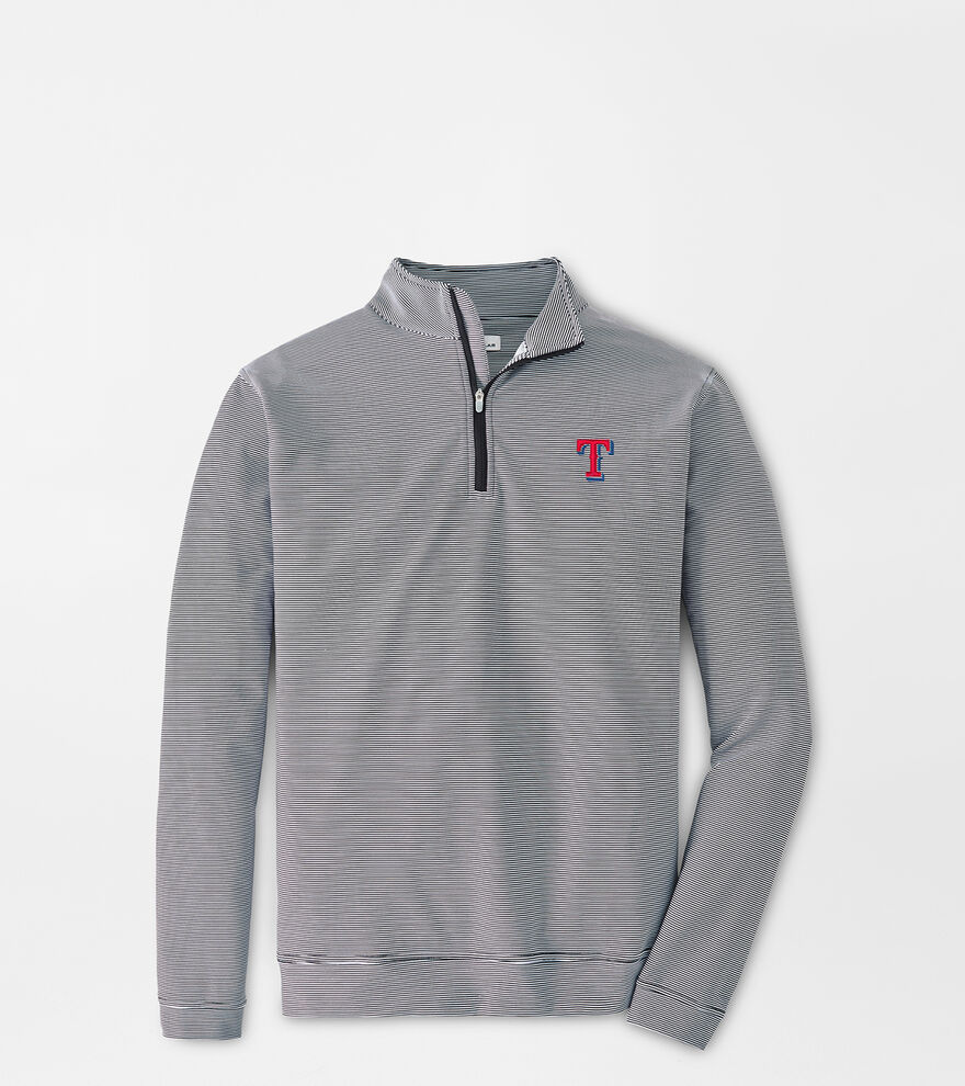 Texas Rangers Perth Sugar Stripe Performance Quarter-Zip image number 1