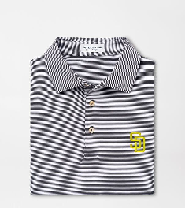 San Diego Padres Jubilee Stripe Performance Polo
