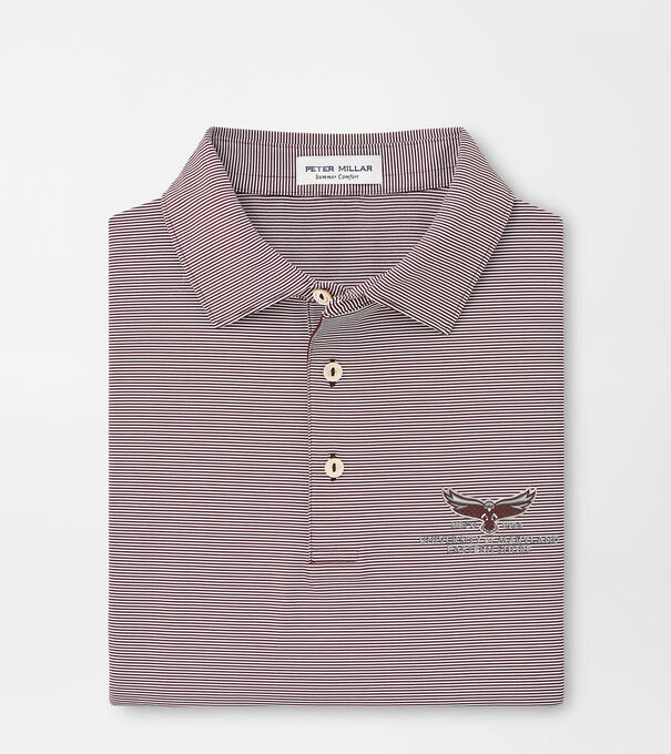 Maryland Eastern Shore Jubilee Stripe Performance Polo