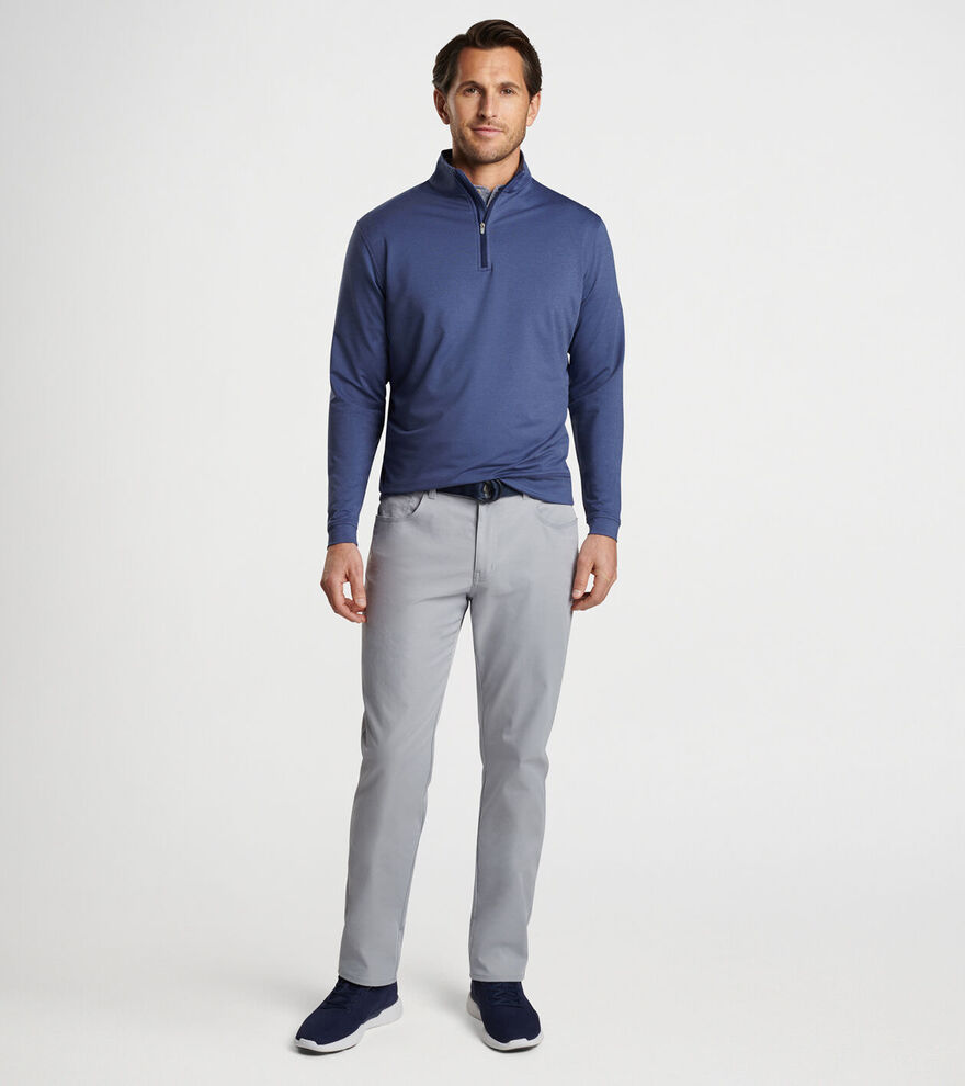 Perth Mélange Performance Quarter-Zip image number 2