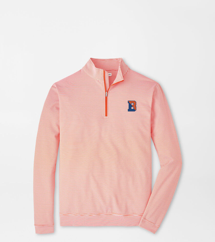 Bucknell Perth Mini-Stripe Performance Pullover image number 1