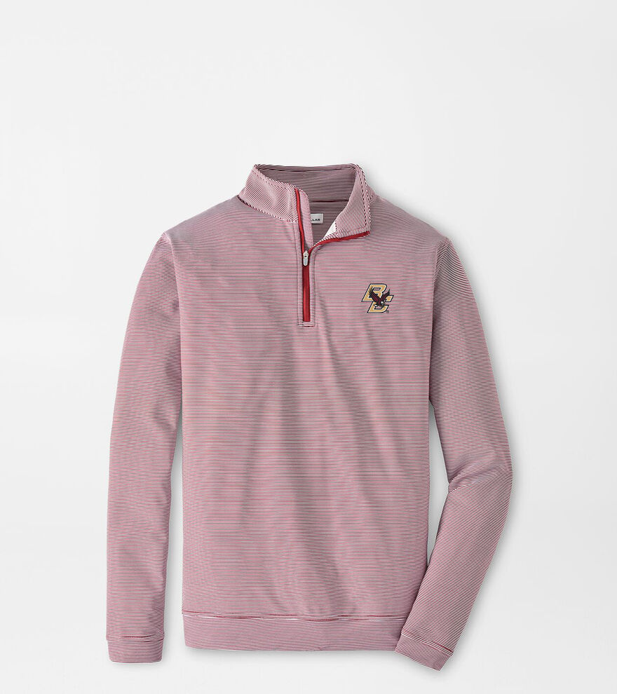 Boston College Perth Mini-Stripe Performance Pullover image number 1