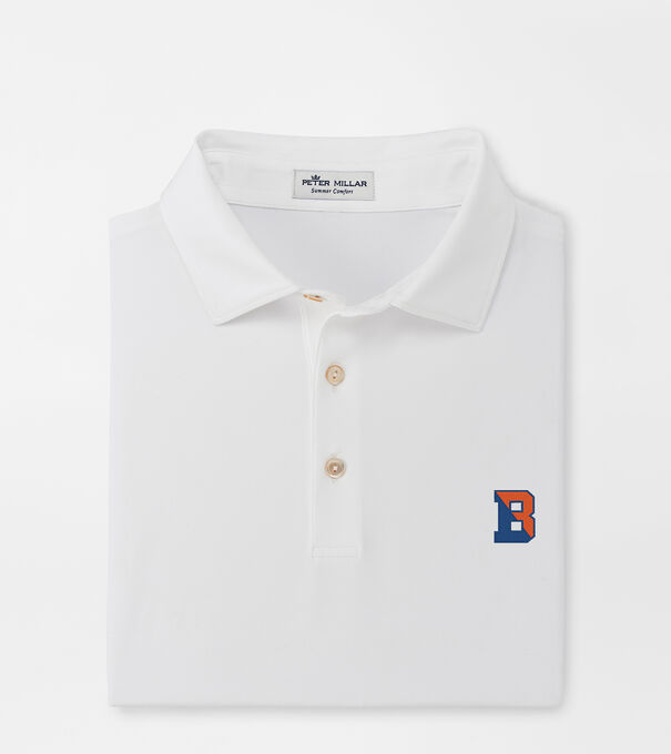 Bucknell Solid Performance Jersey Polo (Sean Self Collar)