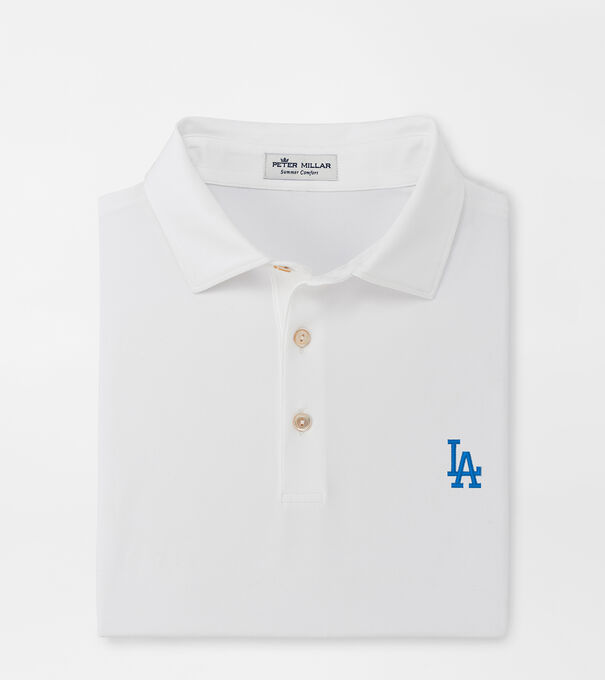 Los Angeles Dodgers Solid Performance Jersey Polo