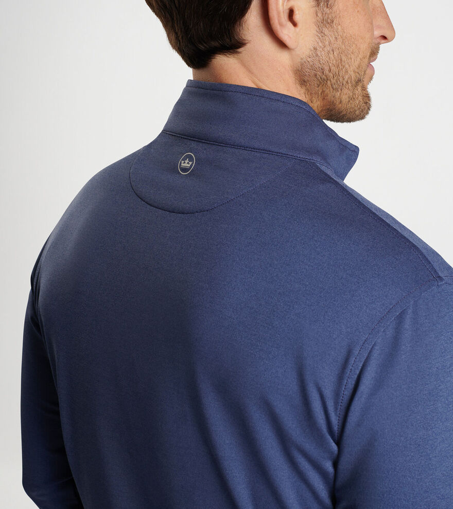 Perth Mélange Performance Quarter-Zip image number 6