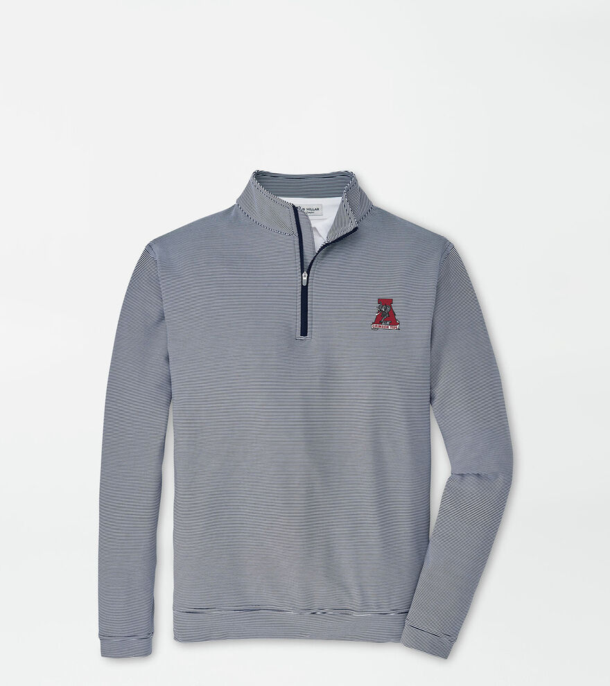 Alabama Vault Perth Sugar Stripe Performance Quarter-Zip image number 1