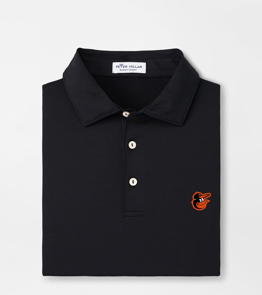 Baltimore Orioles Solid Performance Jersey Polo image number 1